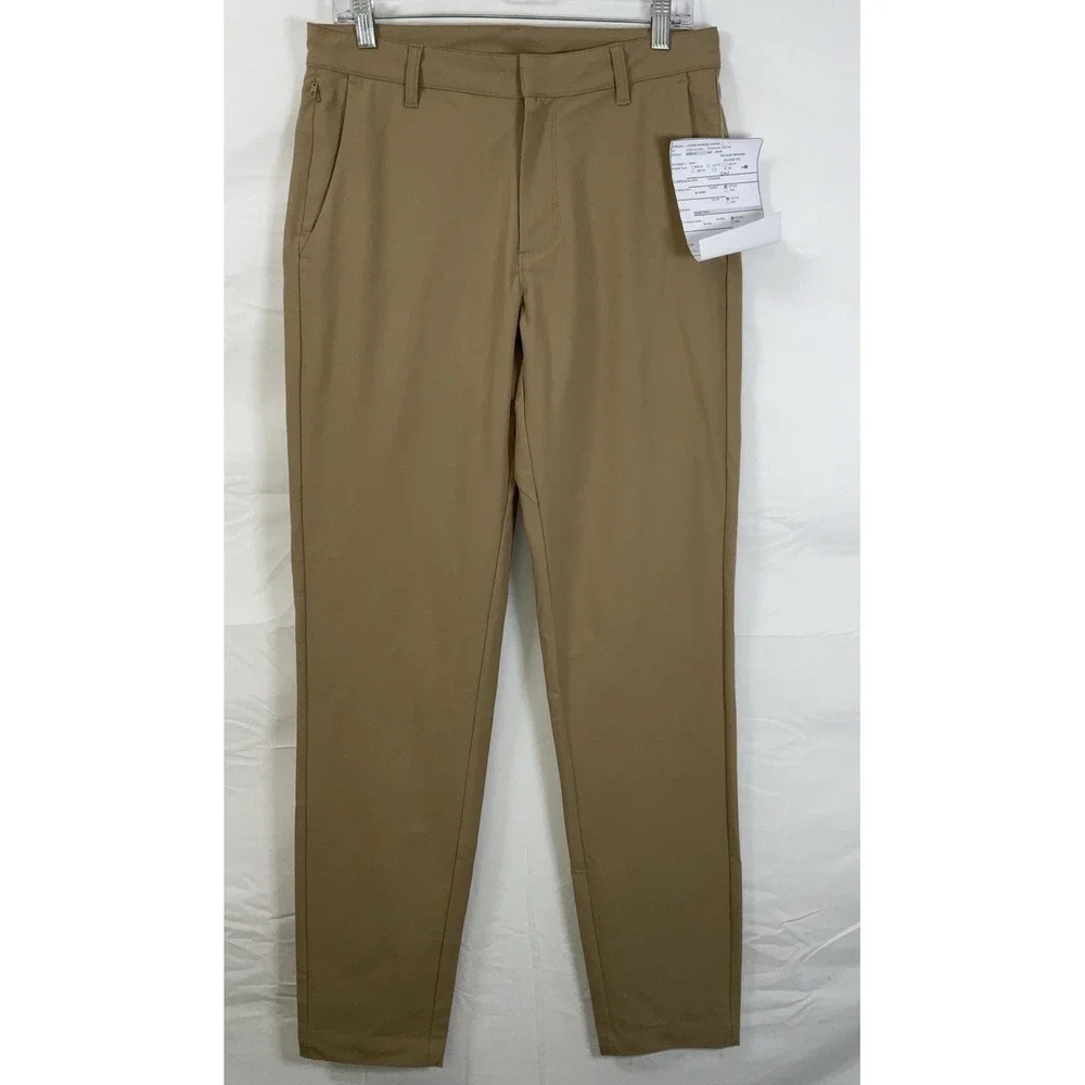 NWT Men's Fabletics The Don‎ 5 Pocket Trouser Pants Dark Twill 30 X 34 Slim Fit